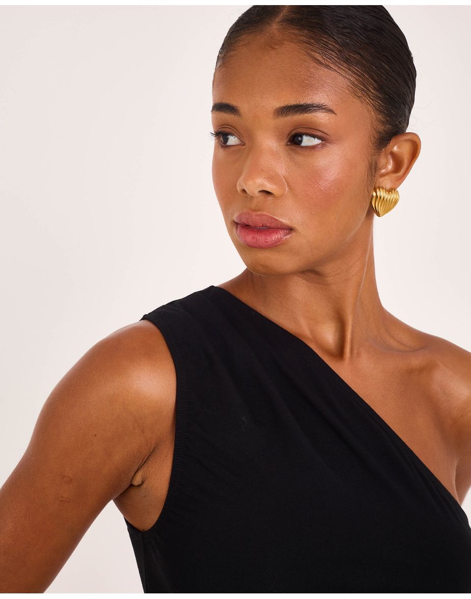 Blusa ombro vin preto