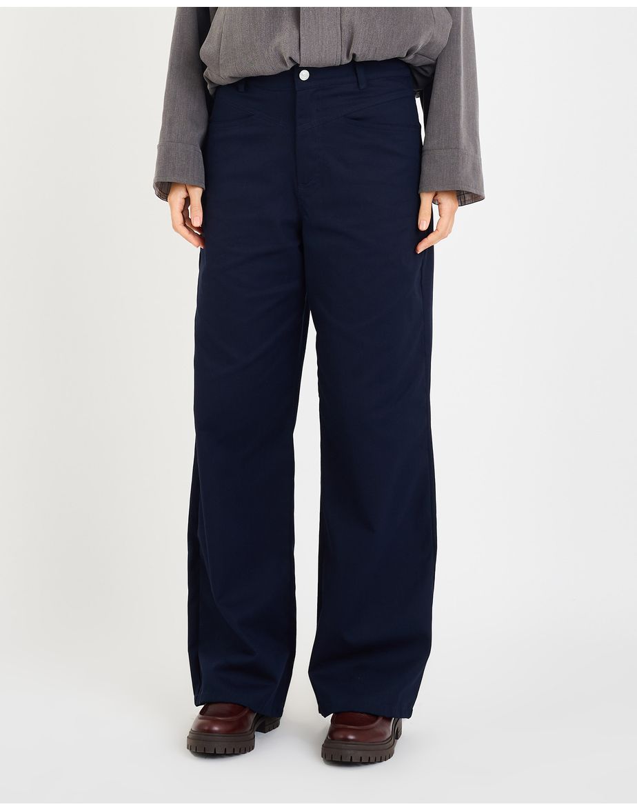Calça pala ara azul marinho