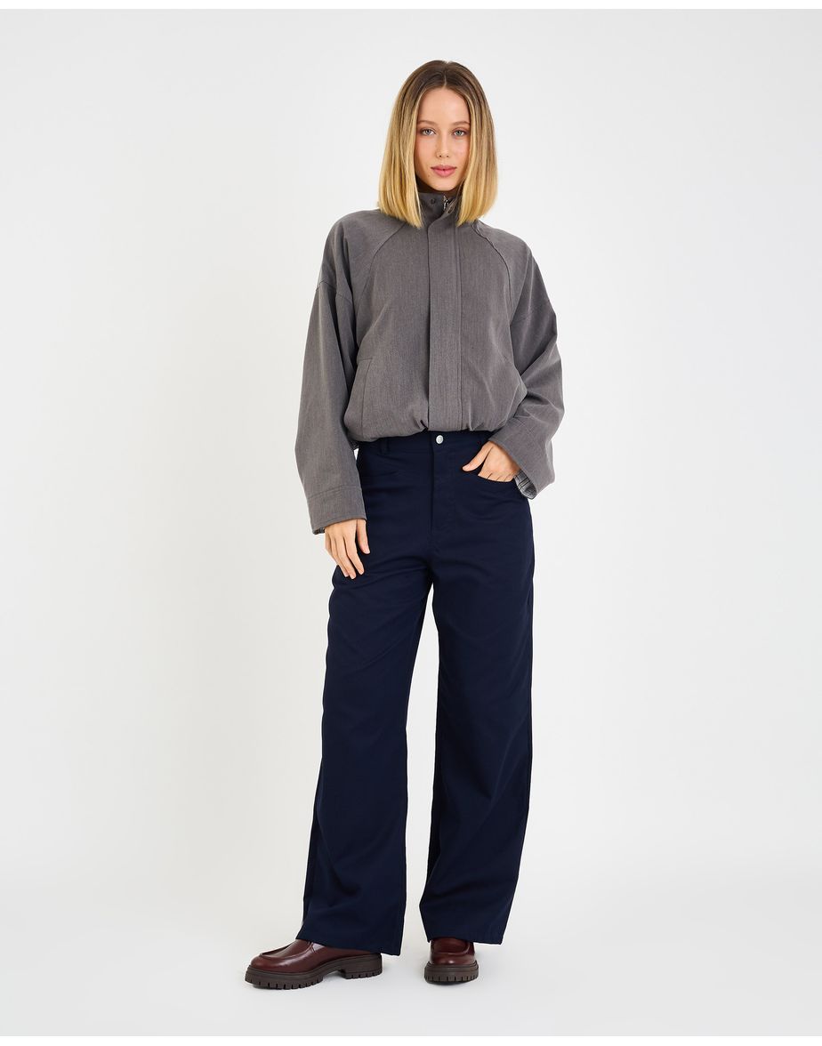 Calça pala ara azul marinho
