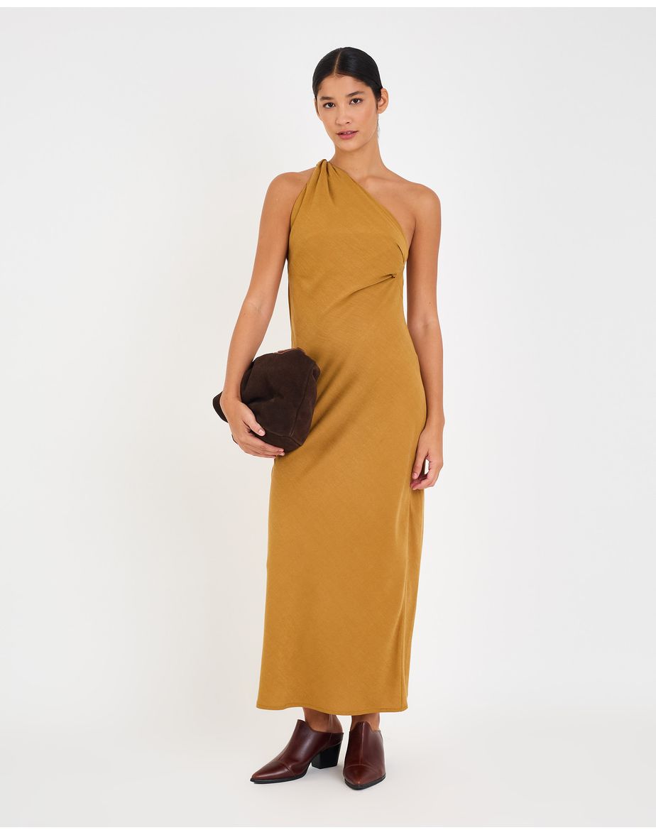 Vestido liv ara marrom