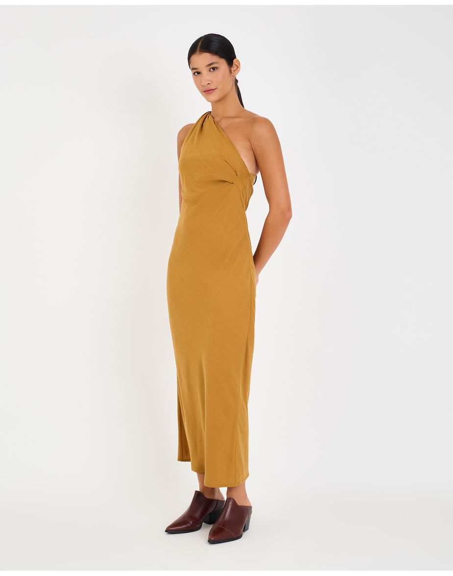 Vestido liv ara marrom