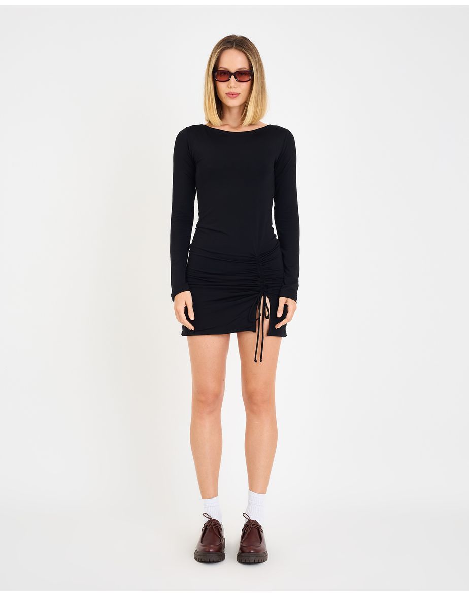 Vestido jersey coz preto