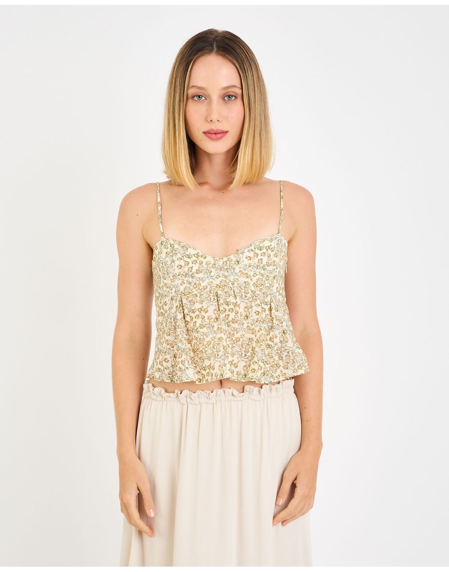 Blusa liberty coz estampado