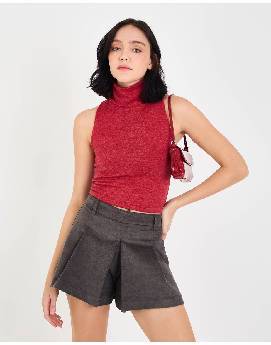 Blusa wool fal vermelho