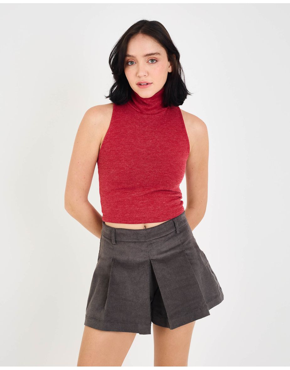 Blusa wool fal vermelho