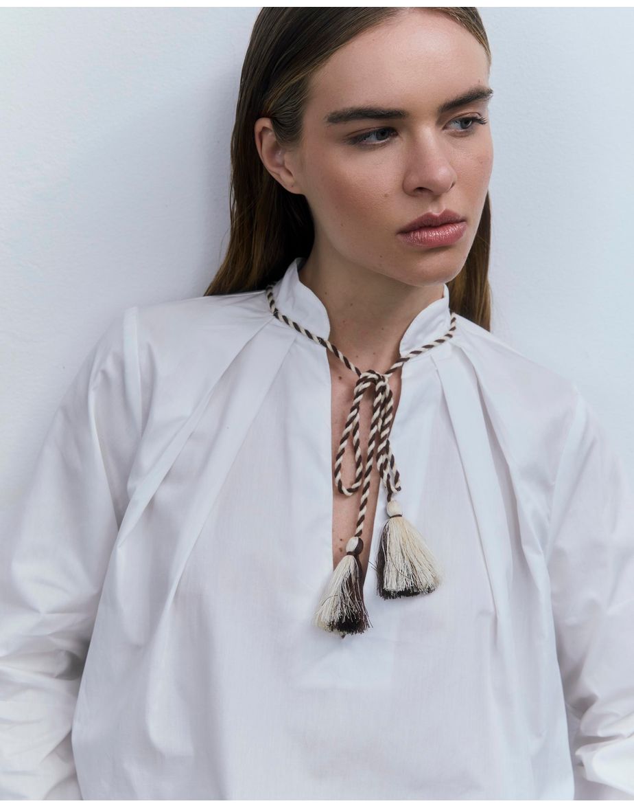 Blusa mahdi fal off-white