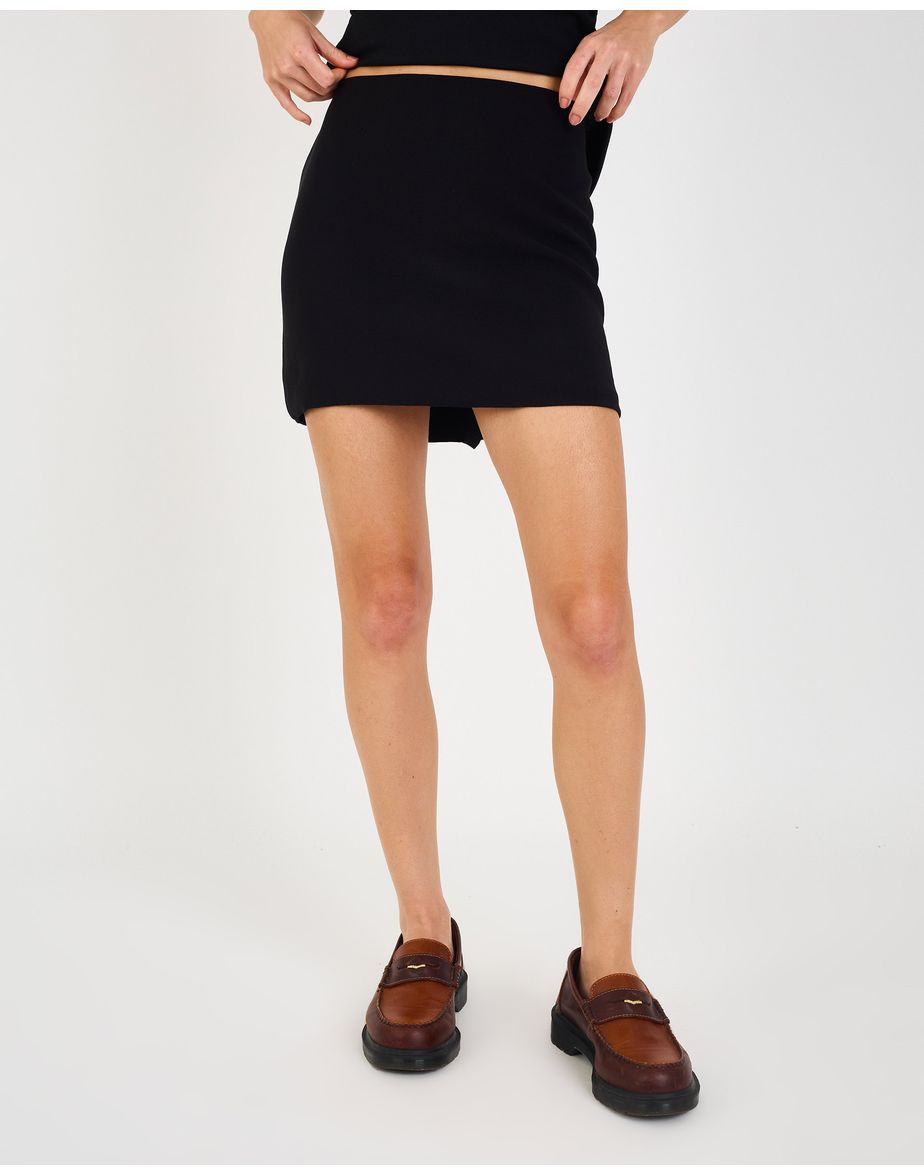 Saia mini met preto