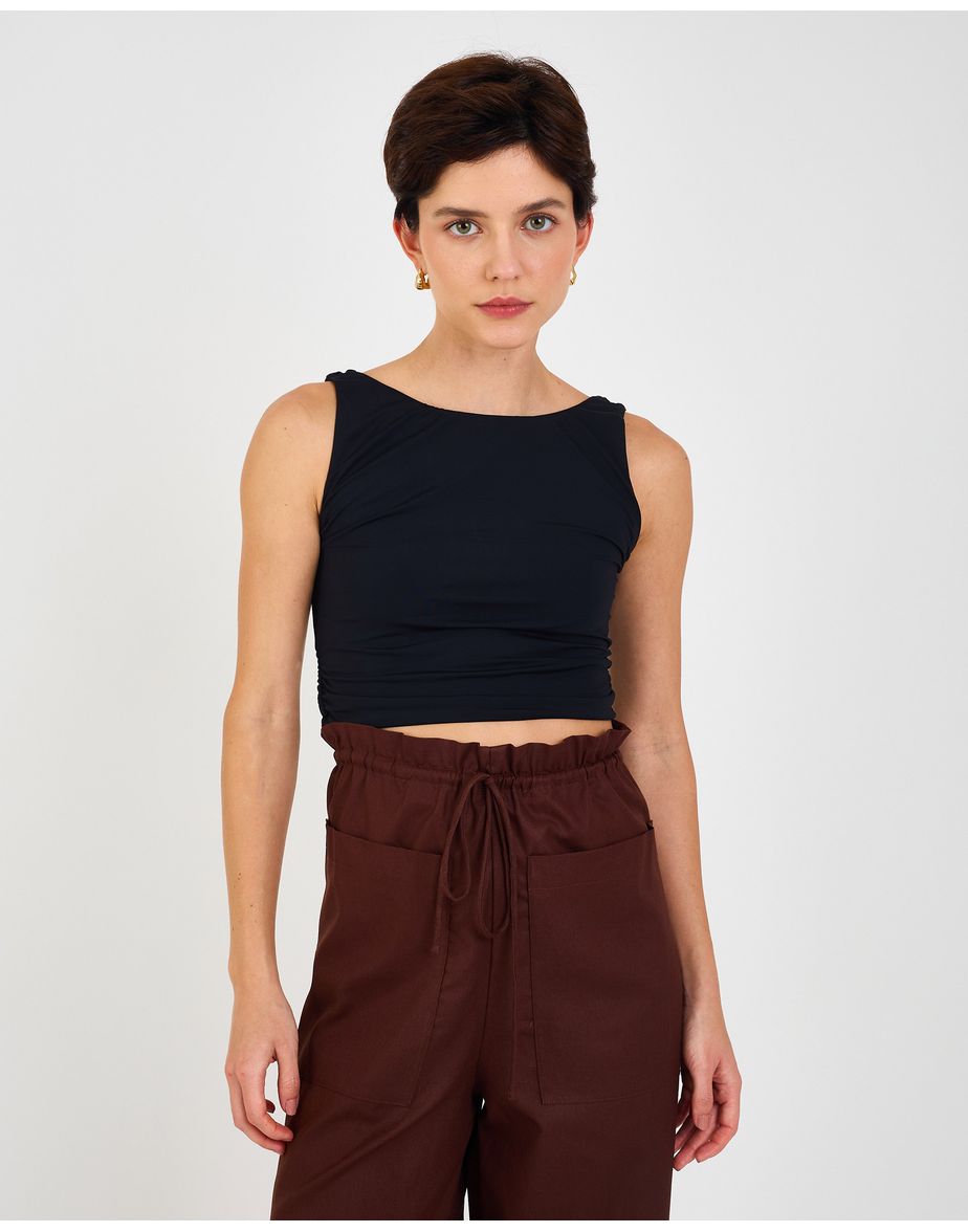 Top bateau sul preto
