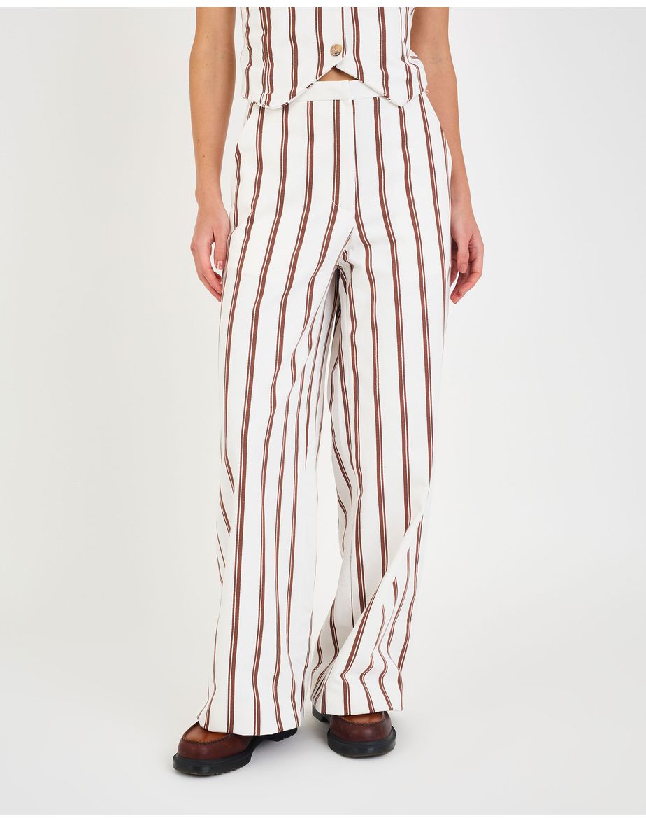 Calça listra ver listrado
