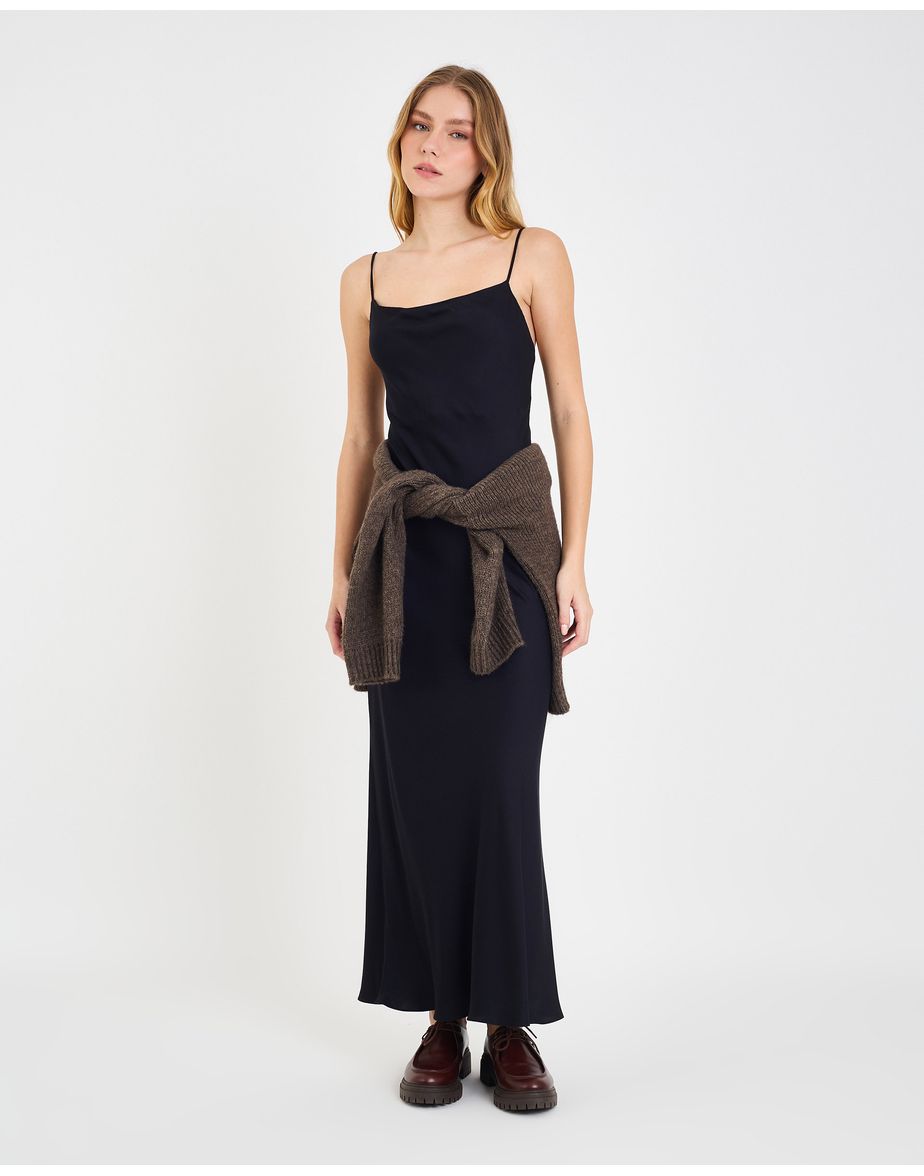 Vestido sleep gru preto