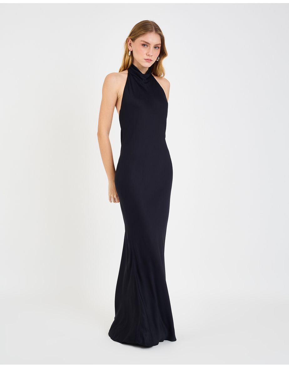 Vestido frente vie preto