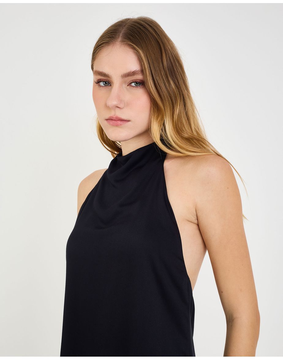 Vestido frente nev preto
