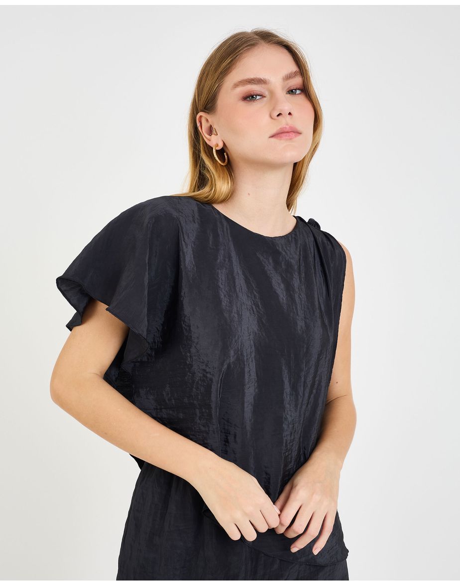 Vestido homus nev preto