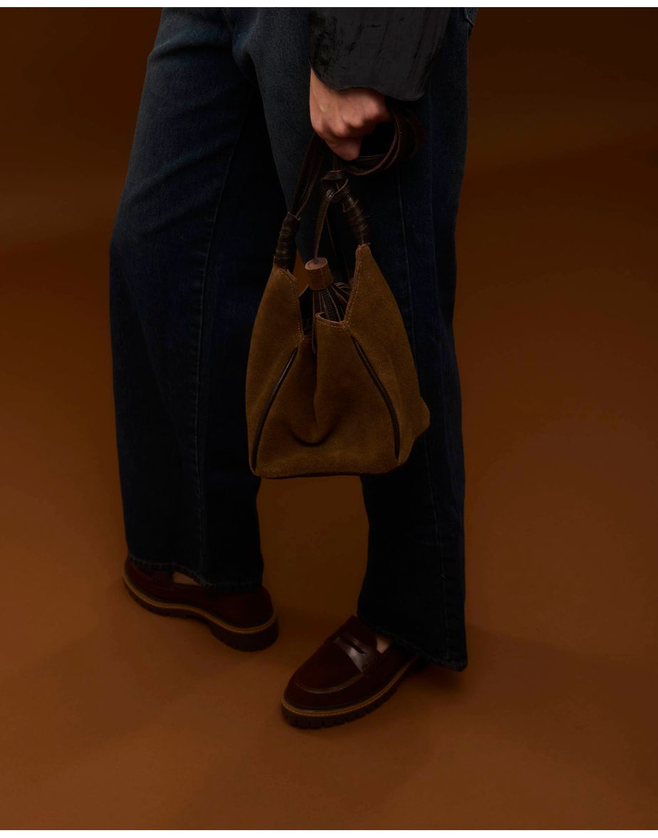 Bolsa tassel nev caramelo