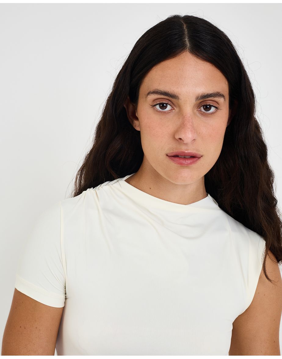 Blusa lune geo off-white