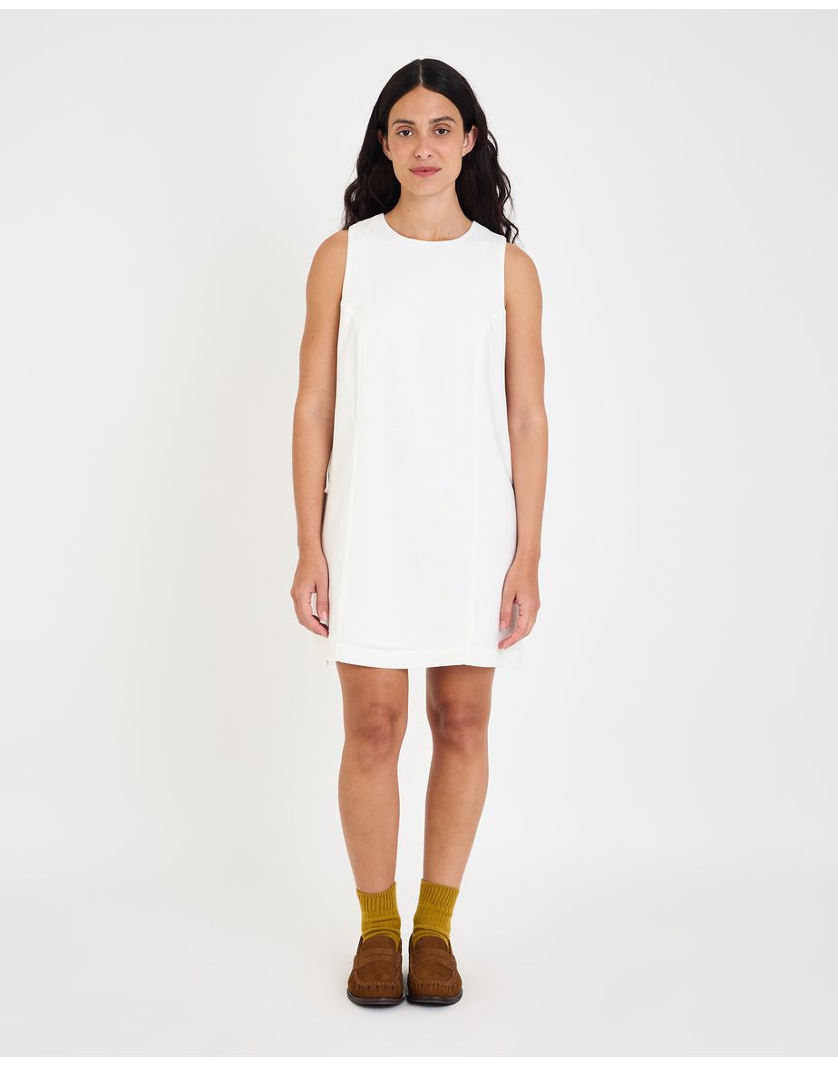 Vestido bergamo mos off-white