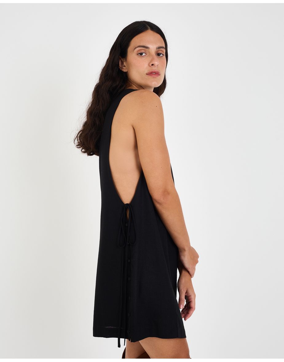 Vestido bergamo mos preto