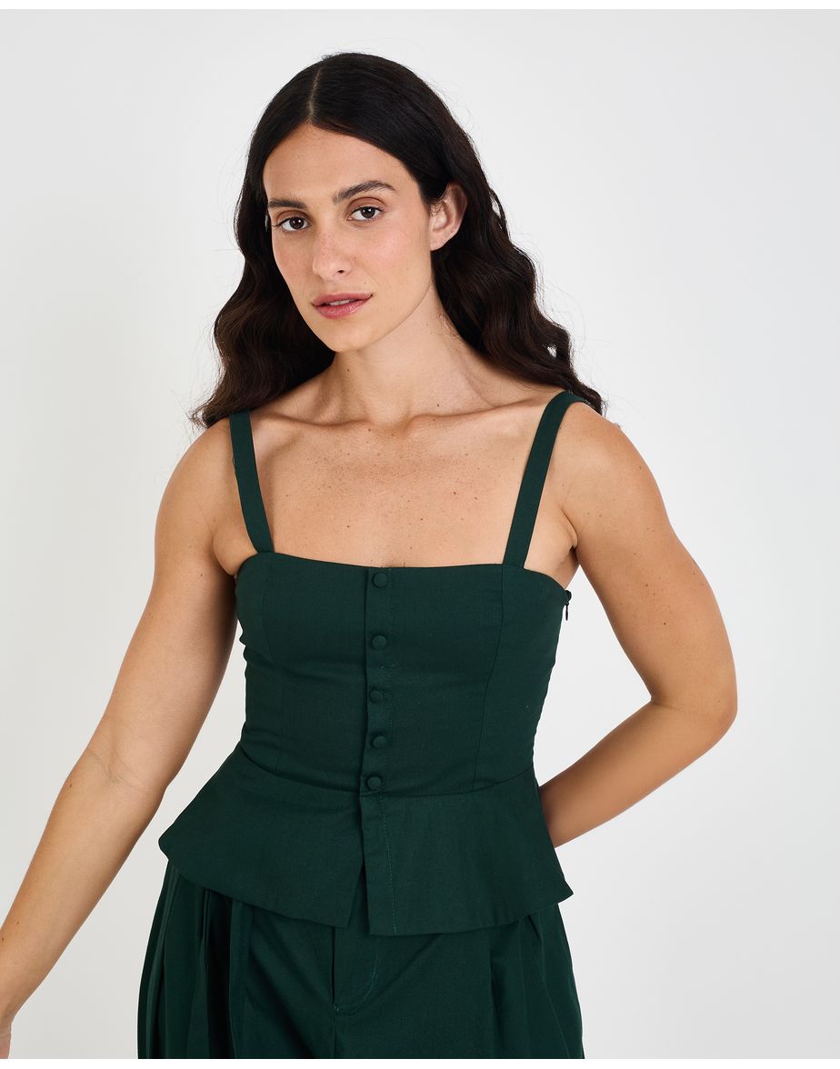 Blusa boxer mos verde