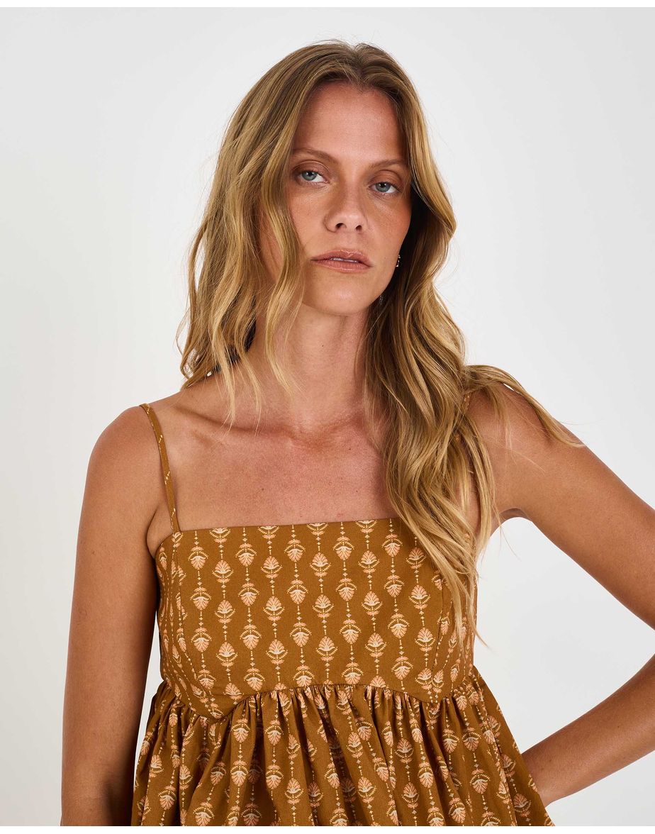 Blusa curcuma inv estampado