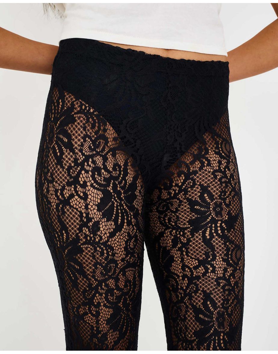Calça renda vib preto