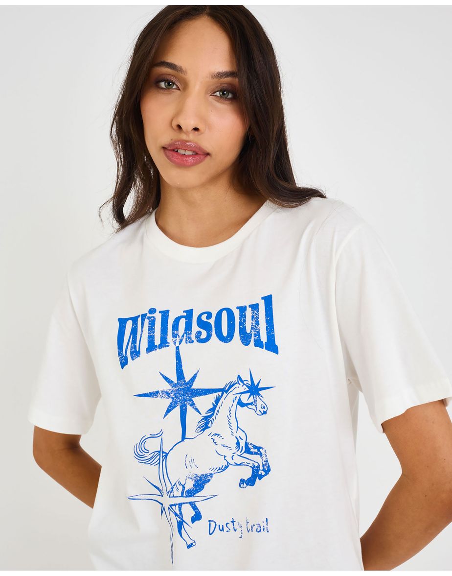 T-shirt silk vib off-white