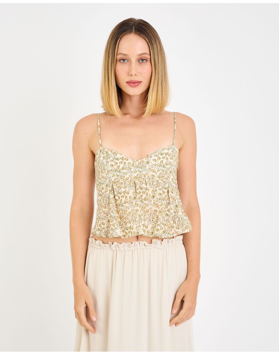 Blusa liberty coz estampado