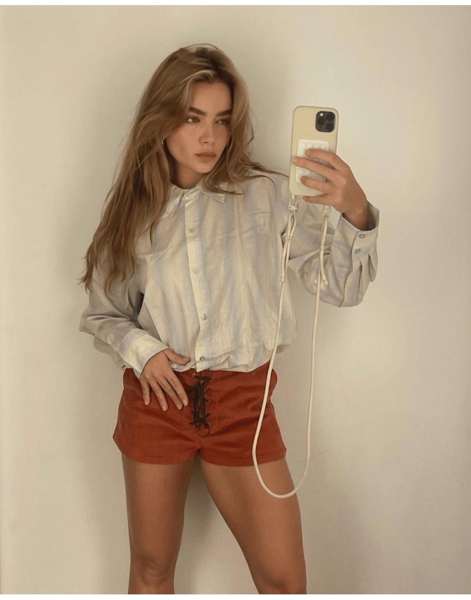 Camisa luhi riv listrado