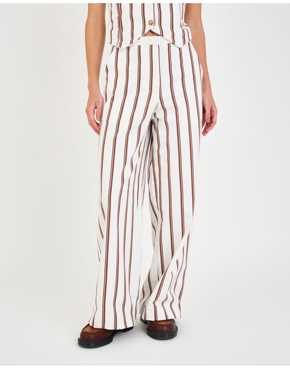Calça listra ver listrado