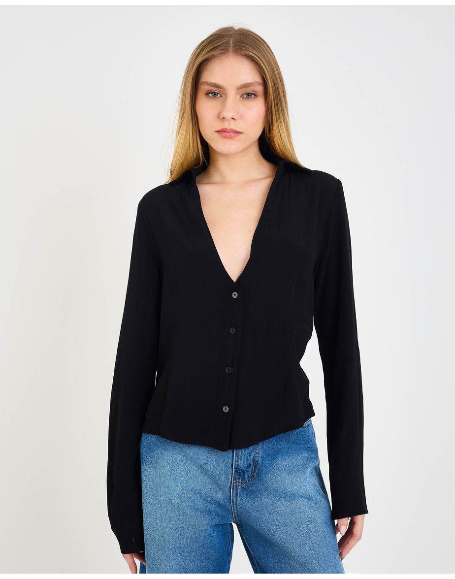 Camisa clássica aya preto