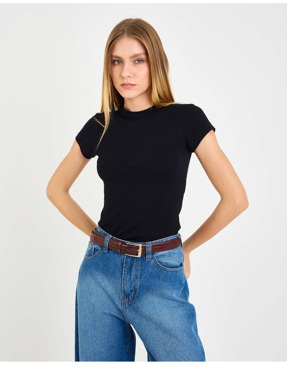 Camiseta basica aya preto