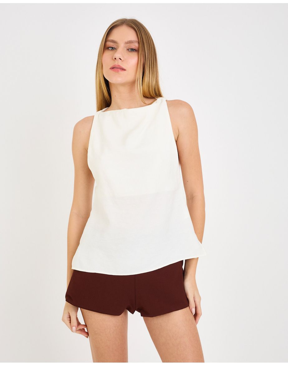 Camiseta quadrada aya  off-white