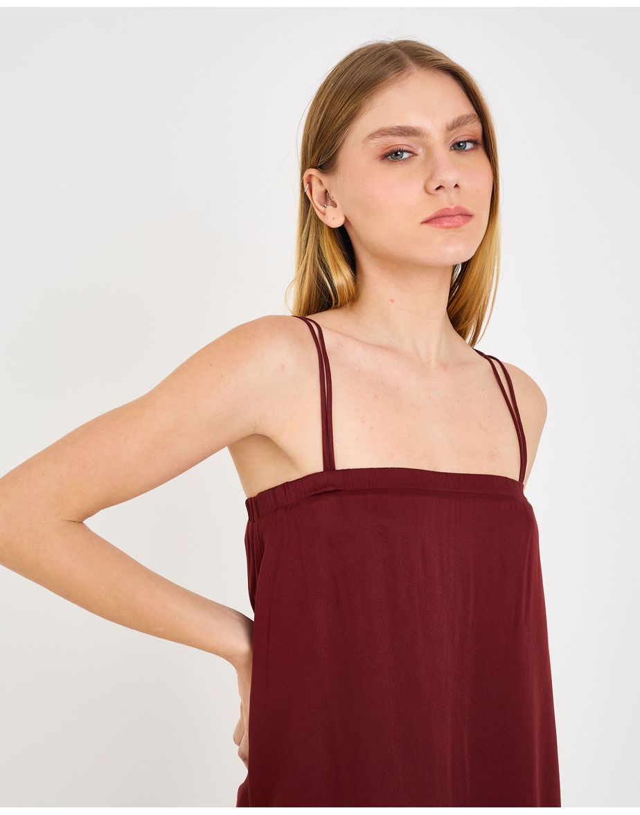 Vestido curto sevilha aya marrom