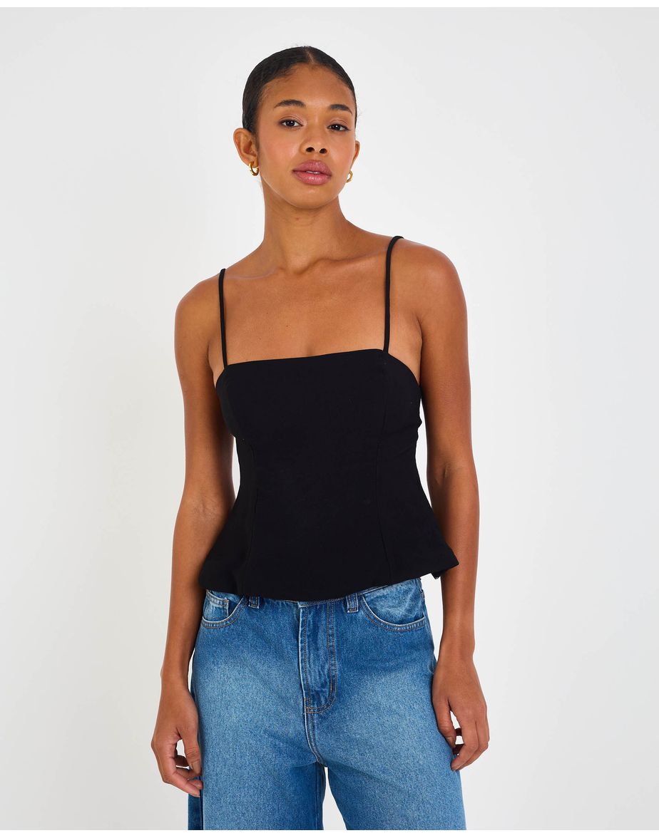 Blusa tônica ila preto