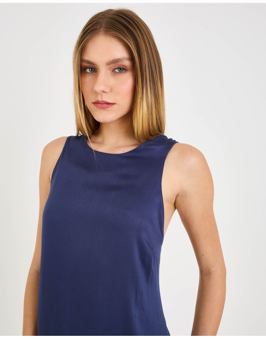 Vestido sevilha aya  azul