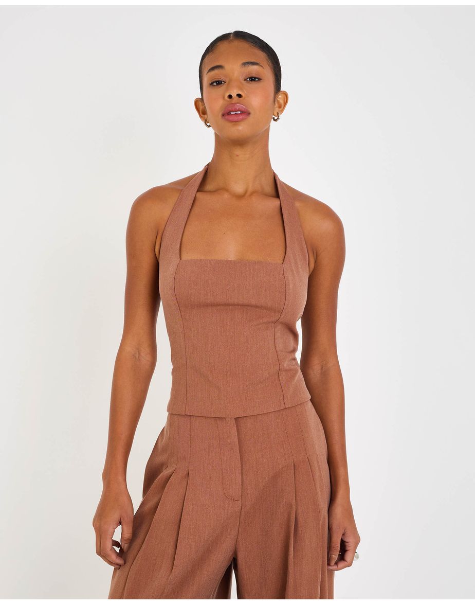 Blusa âmago ila marrom