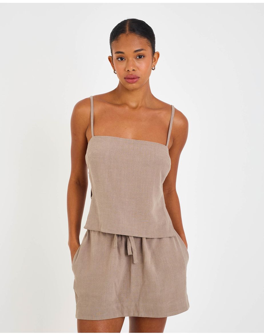 Blusa alma ila  cinza