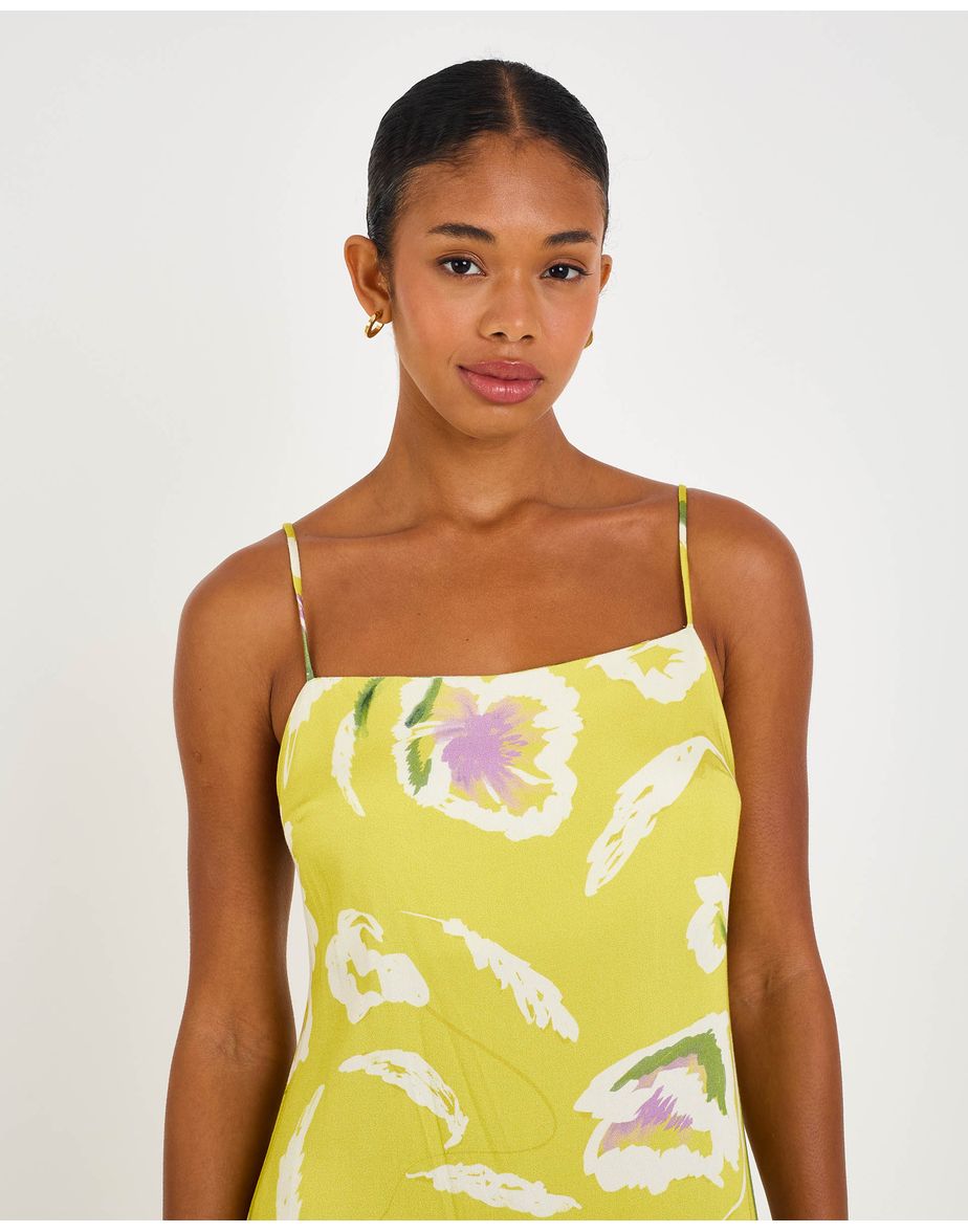 Vestido lima ila estampado