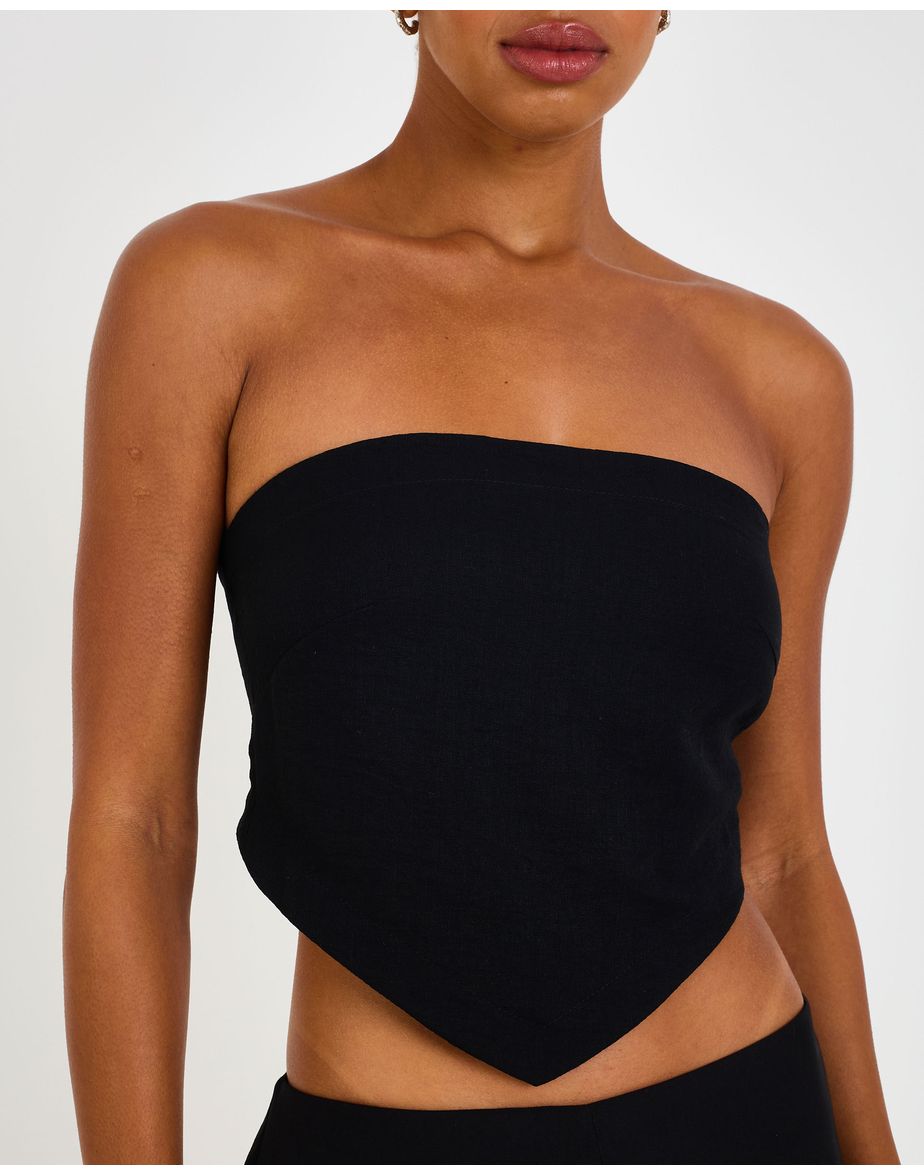 Top lenço ila preto