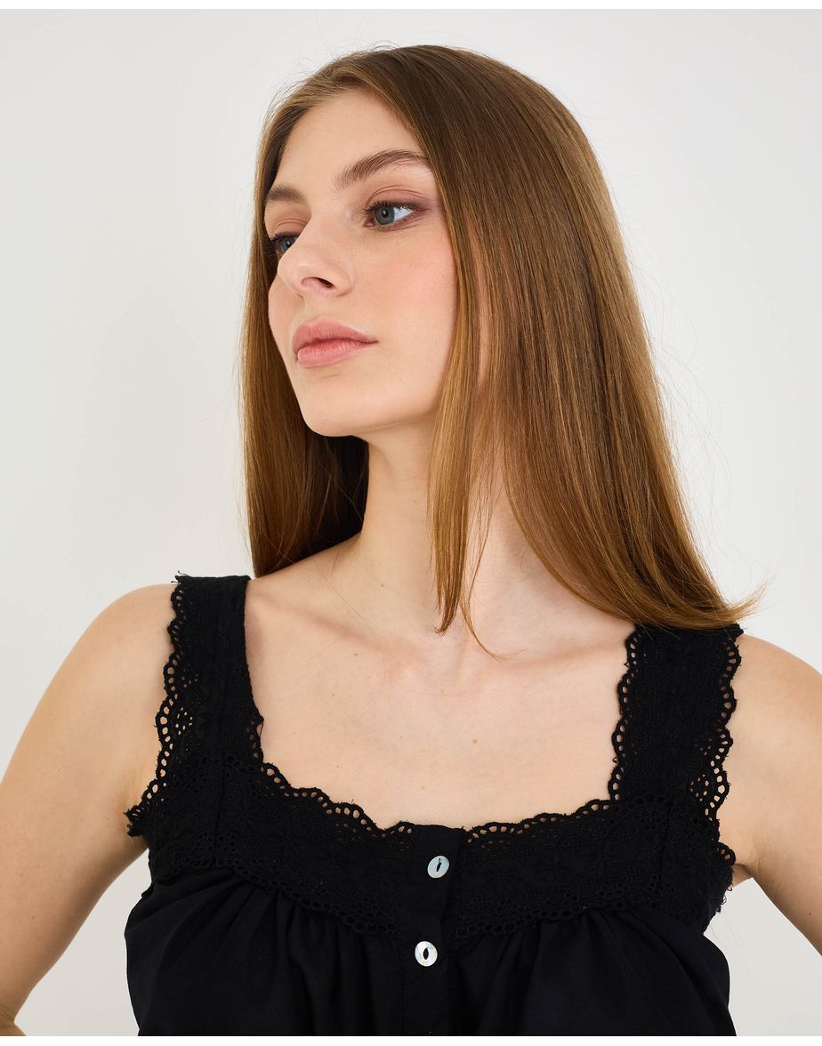 Blusa boho era preto