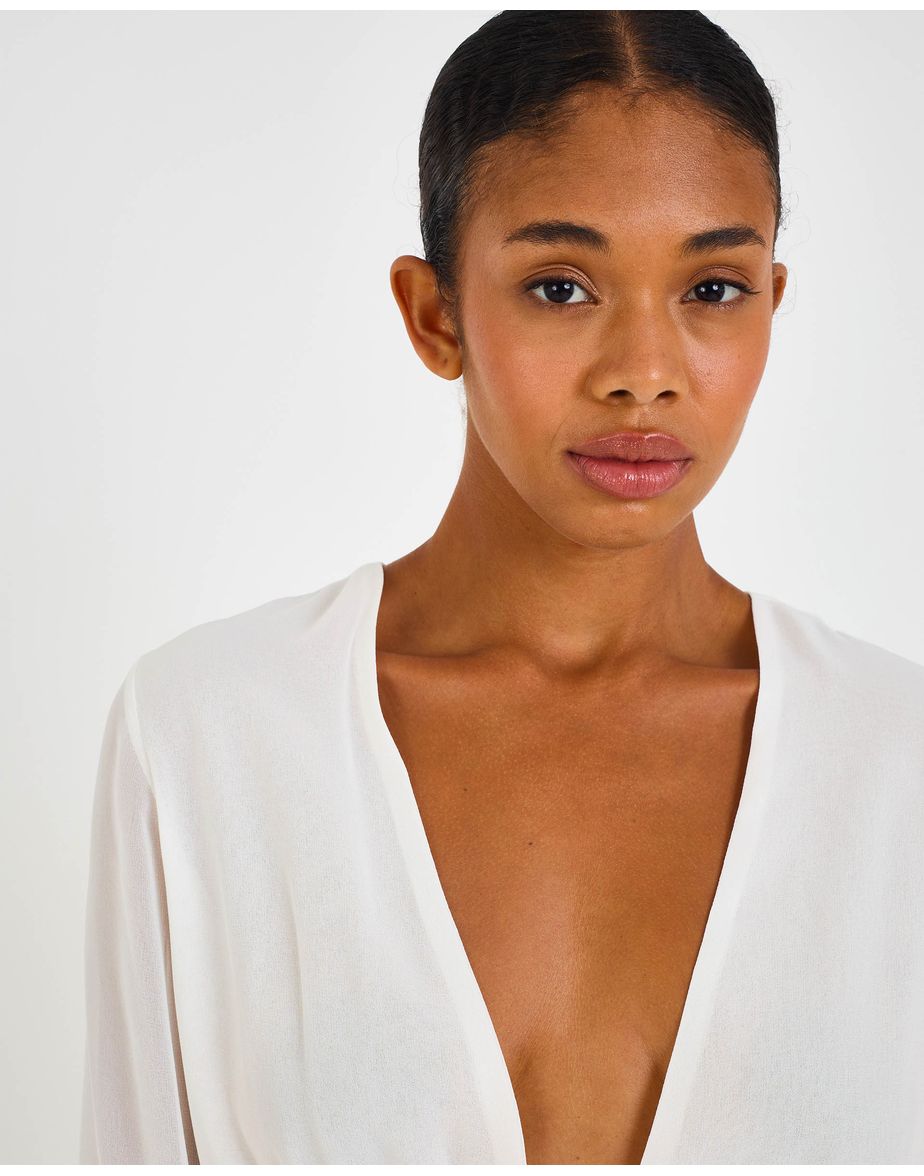 Blusa ggt era off-white