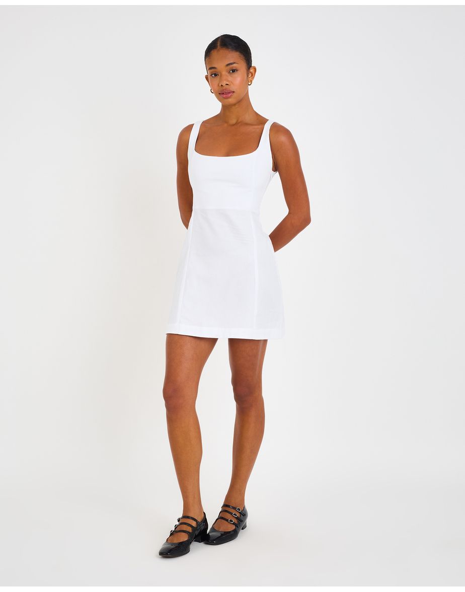 Vestido bossy era off-white