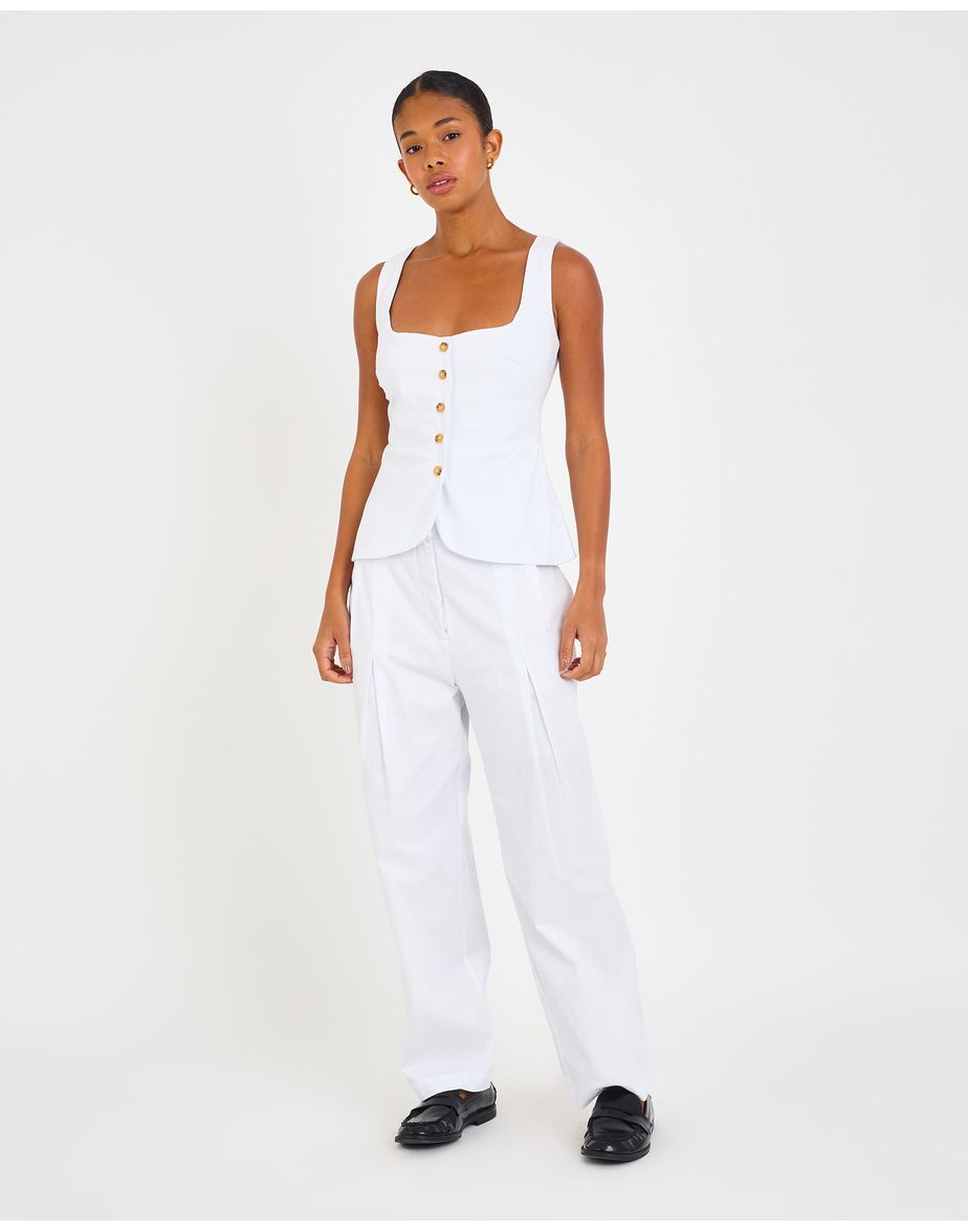 Calça lísia era off-white