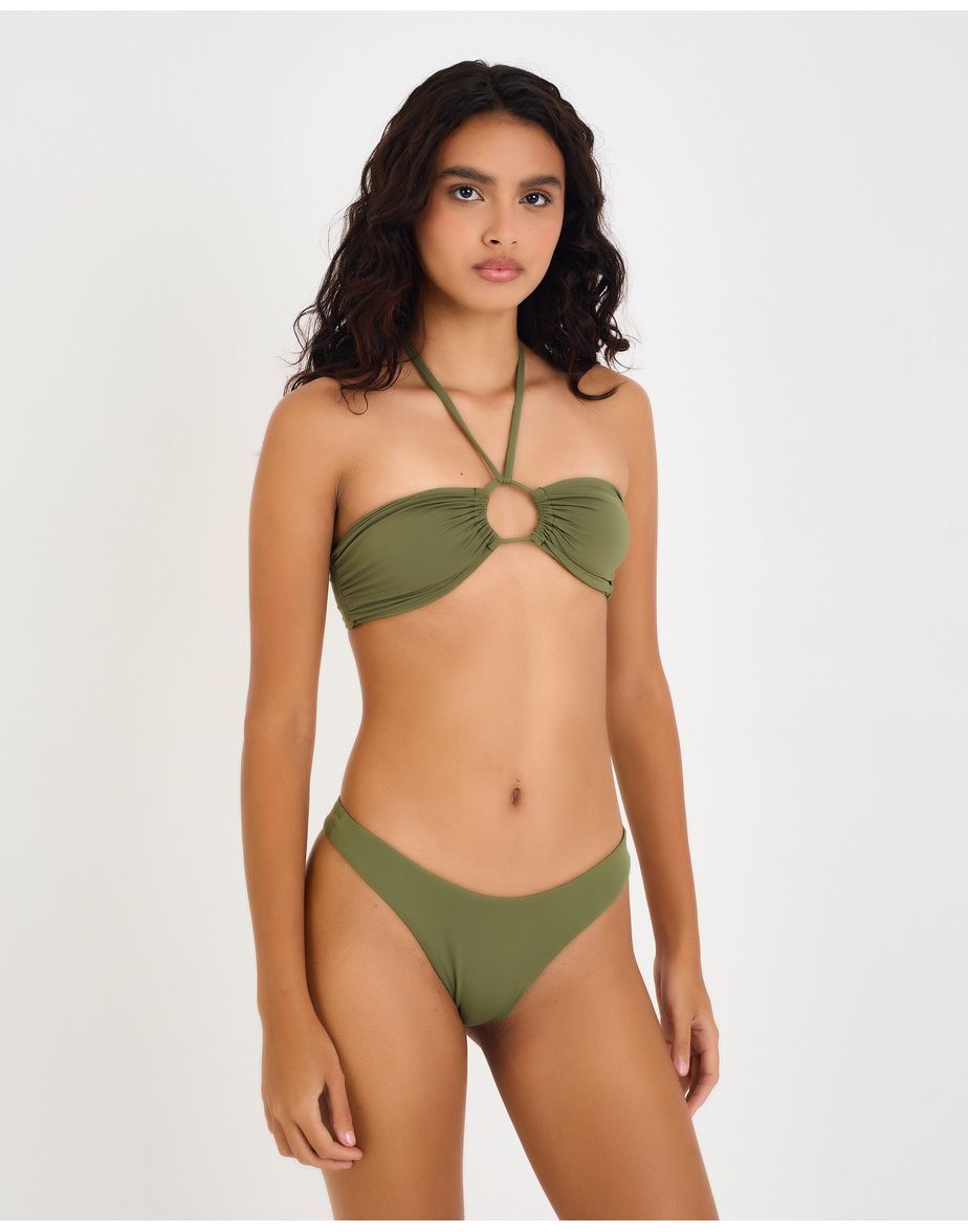 Biquini estampa par verde
