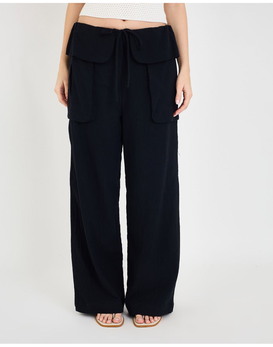 Calça corda min preto