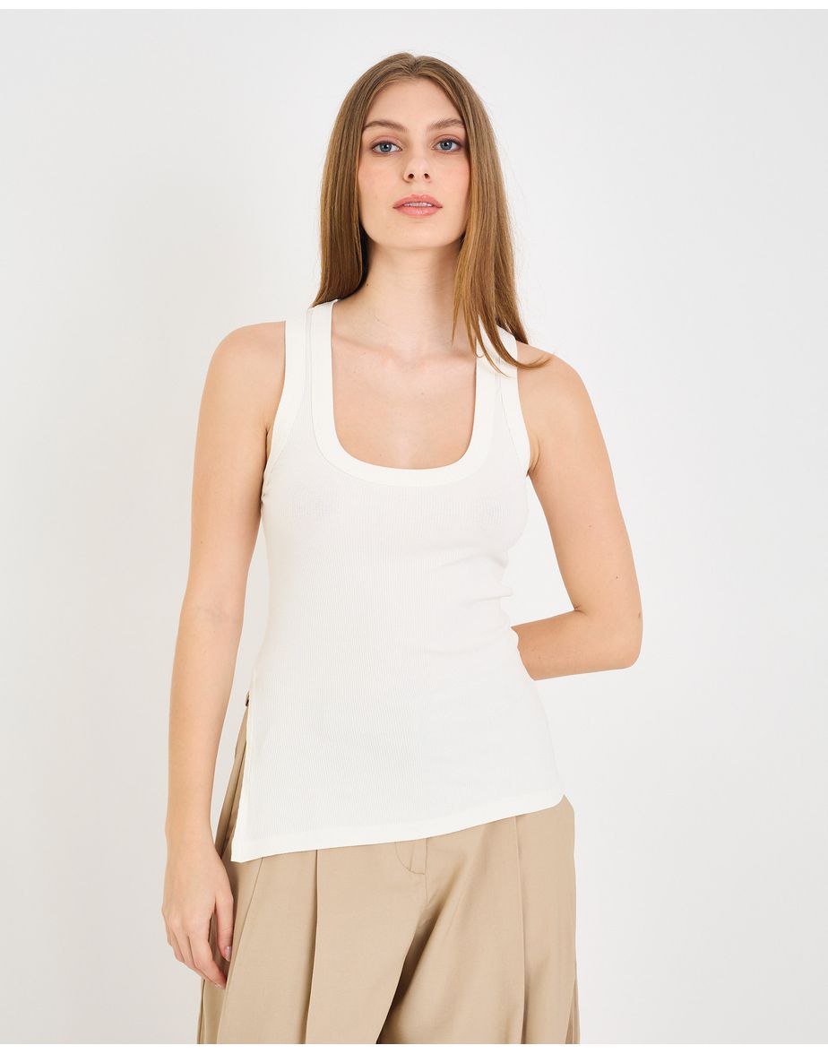 Camiseta fenda red  off-white