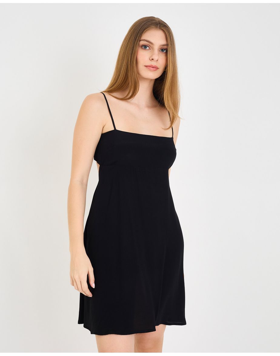 Vestido engana nos  preto