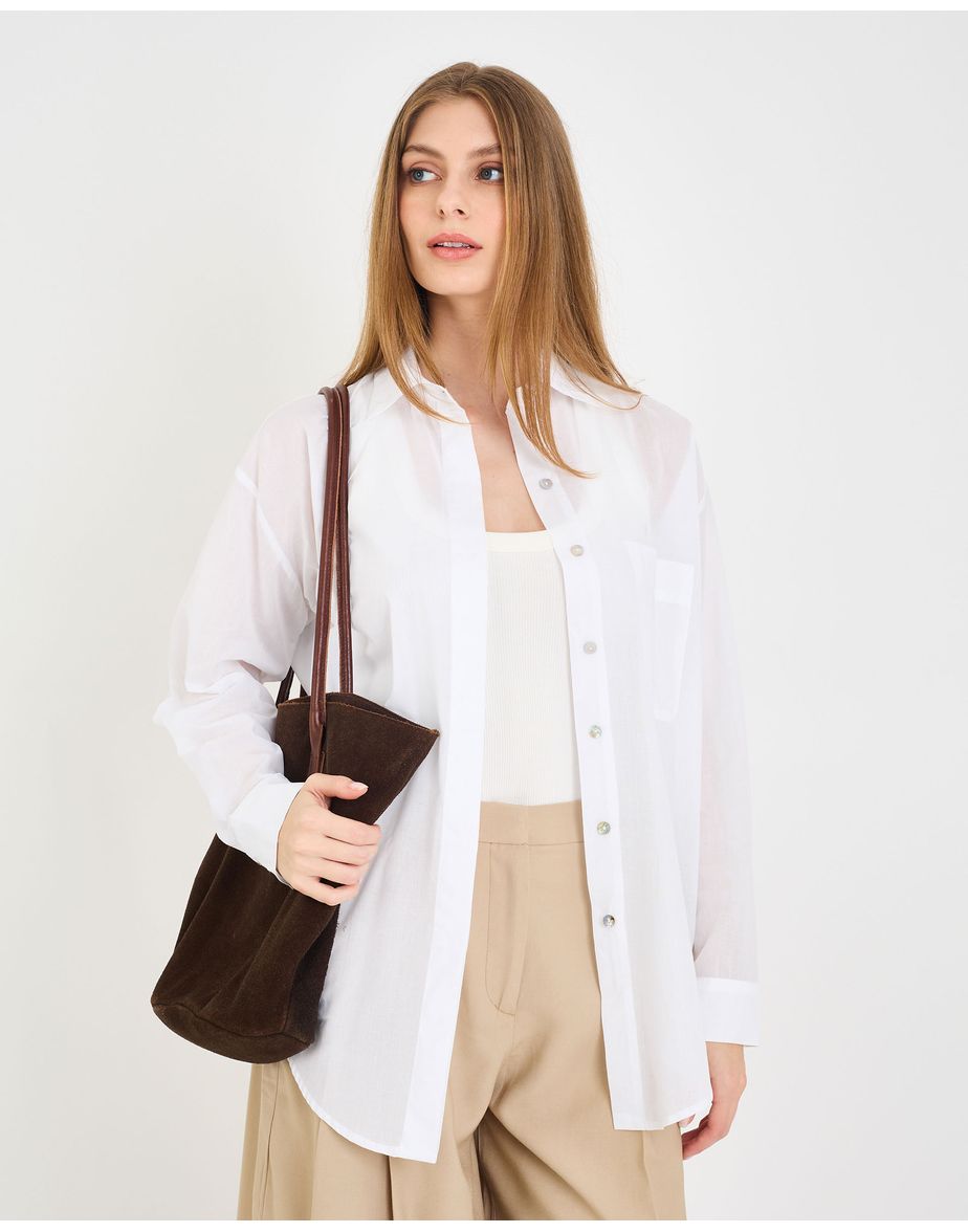 Camisa pastel tou  branco