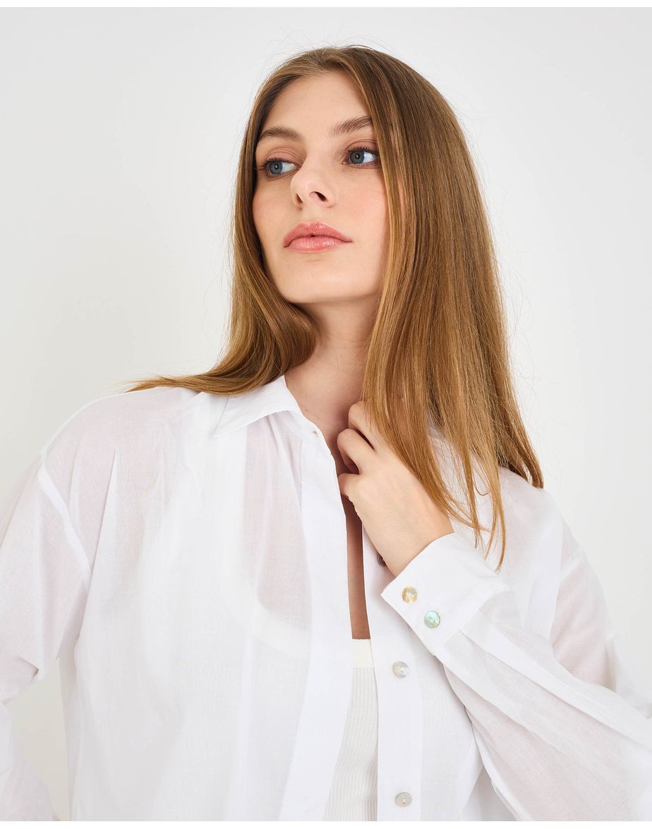 Camisa pastel tou  branco