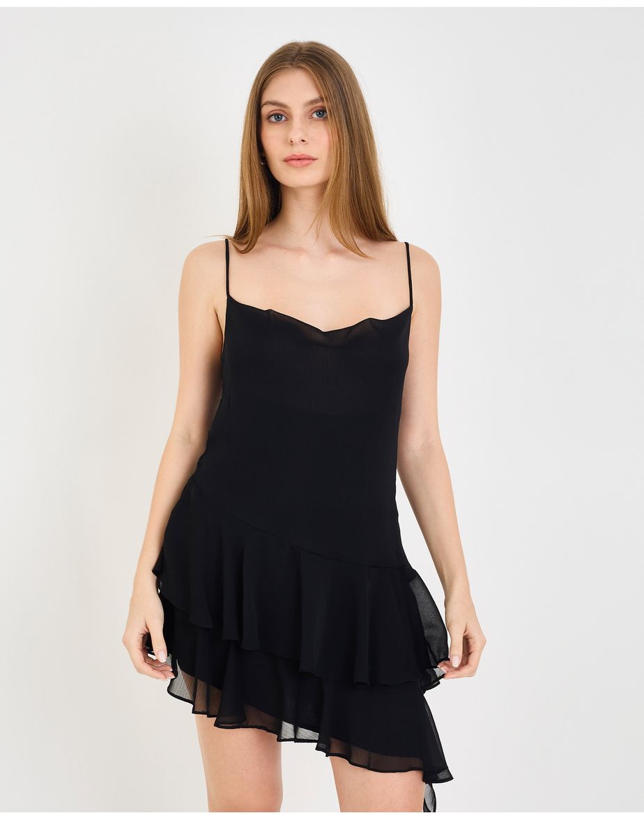vestido calda in preto