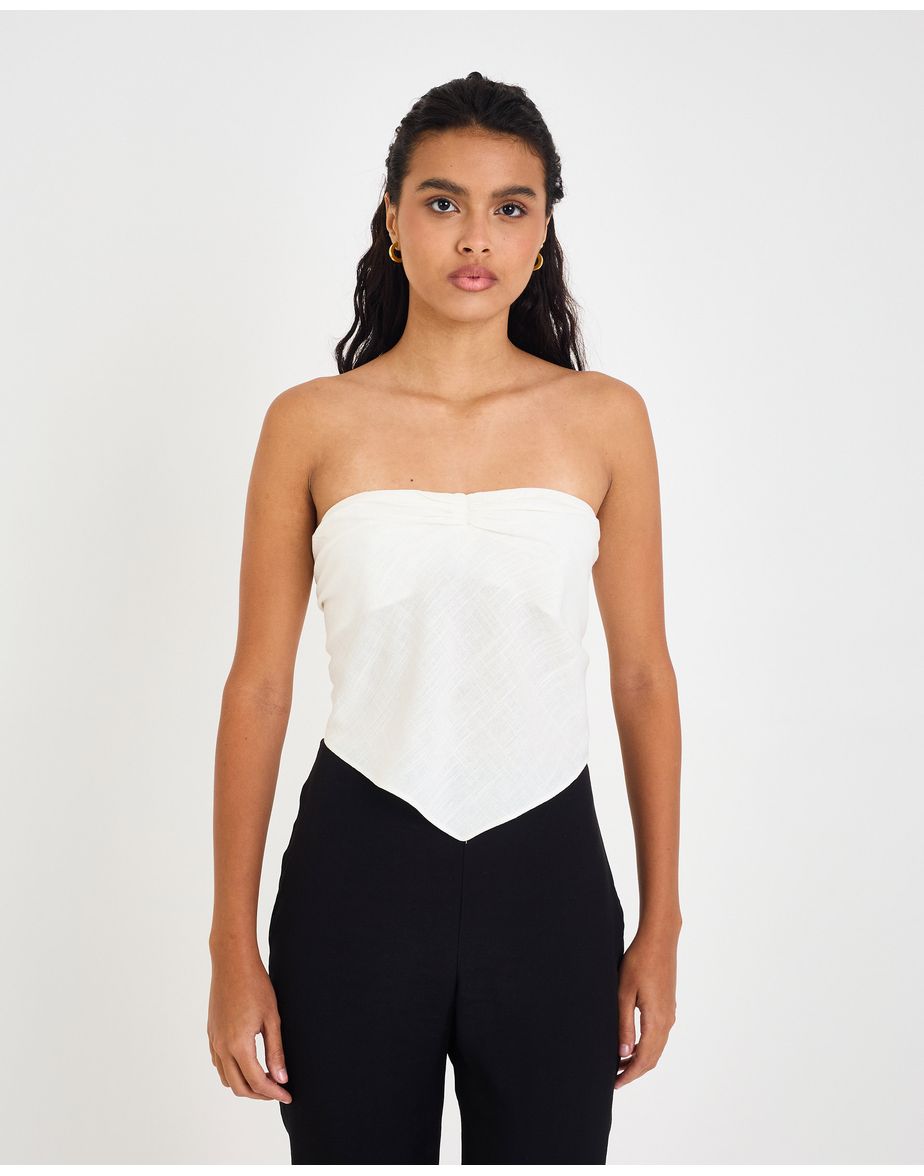 Top basico can  off-white